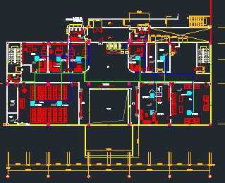 某宿舍楼中央空调系统设计图免费下载 - 暖通图纸 - 土木工程网